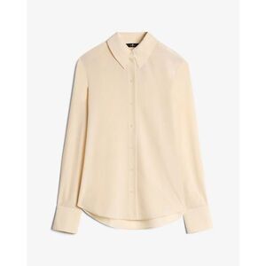 7 for all mankind long sleeve silk blouse